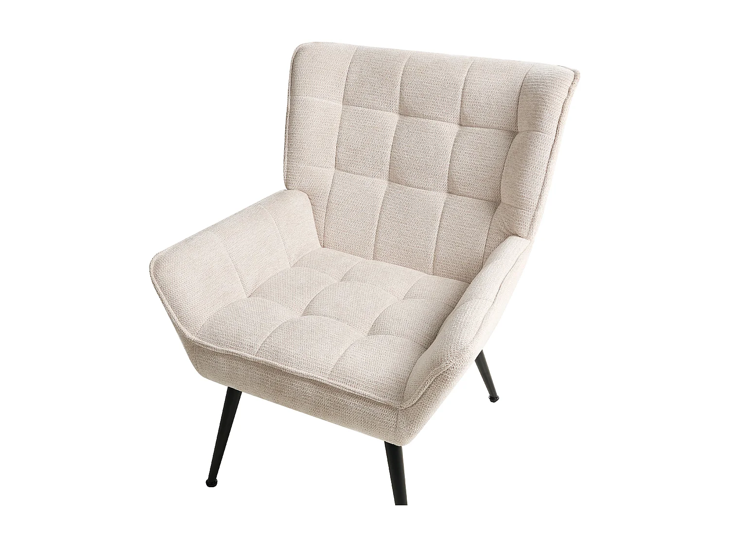 Fauteuil BELLINGMO Tissu Beige clair