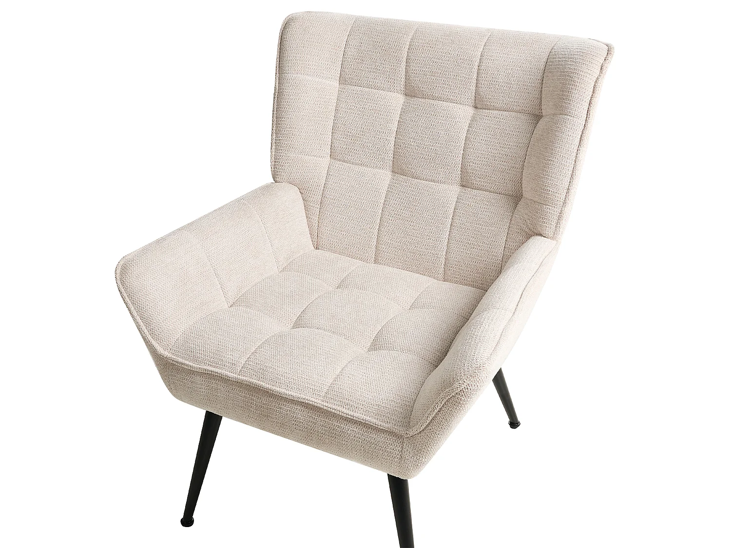 Fauteuil BELLINGMO Tissu Beige clair