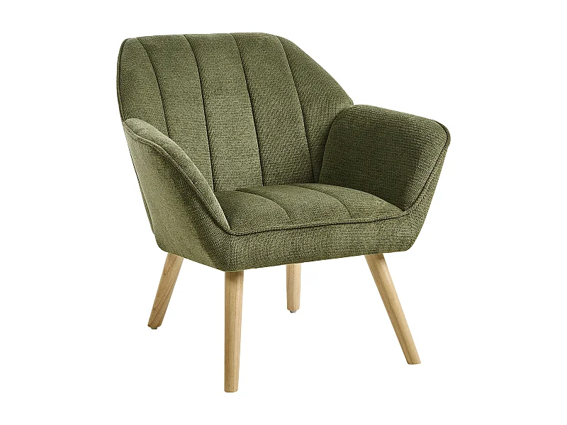 Fauteuil TORUD Tissu Vert