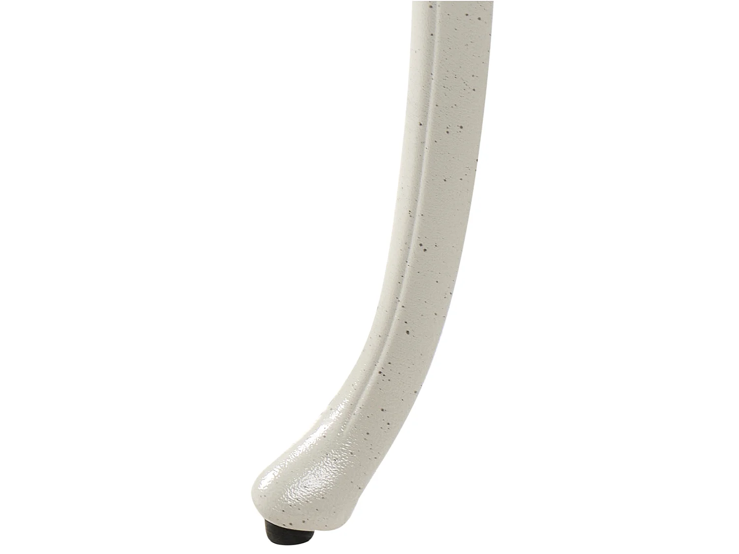 Banc de jardin PIURA 88 cm Métal Blanc