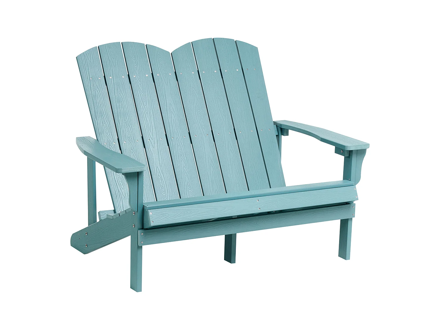 Banc de jardin ADIRONDACK 125 cm Bleu clair