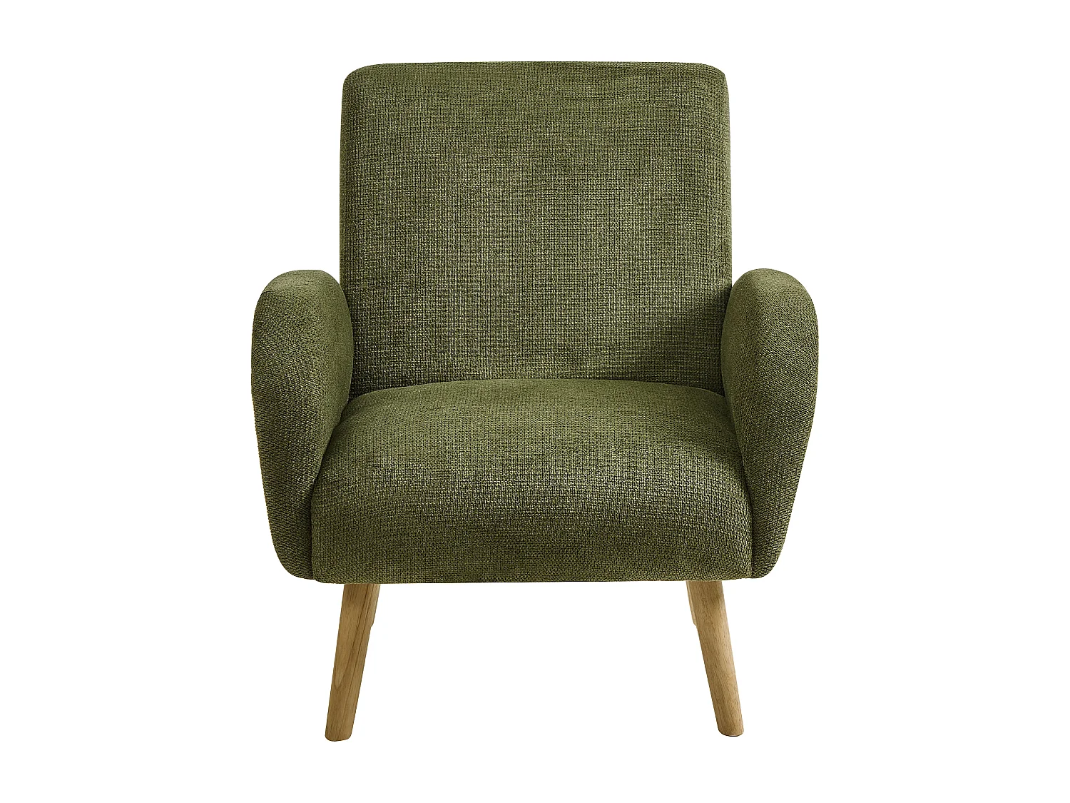 Fauteuil PLASSEN Tissu Vert