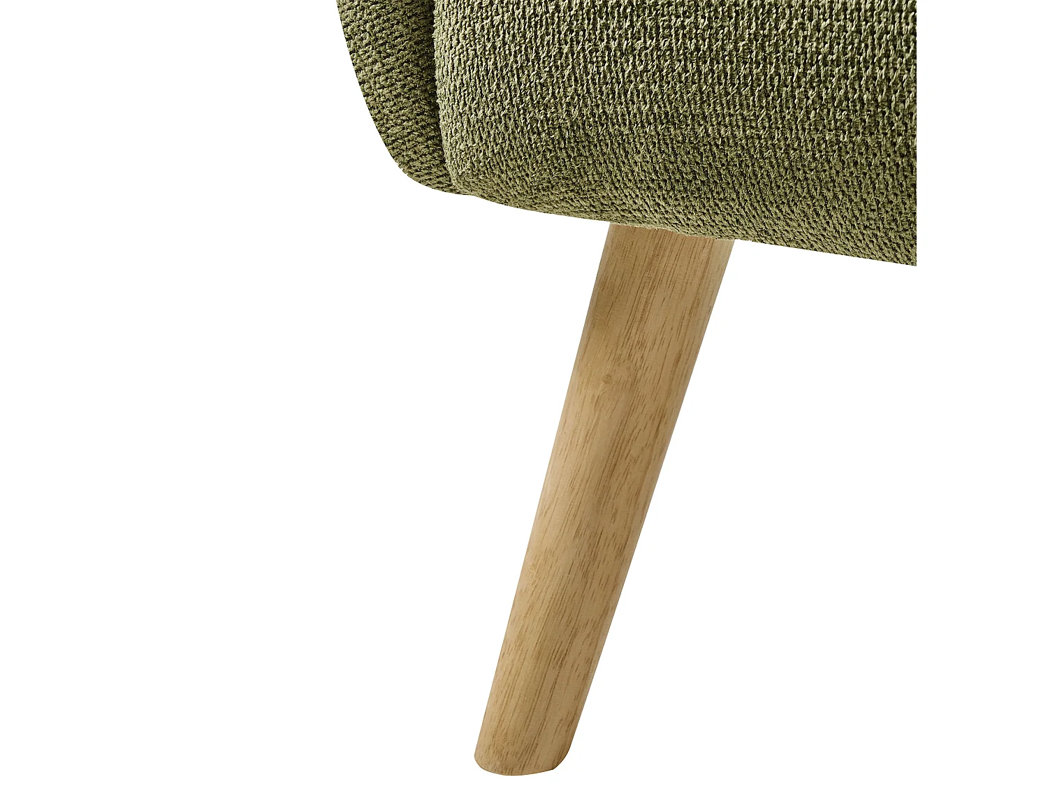 Fauteuil PLASSEN Tissu Vert