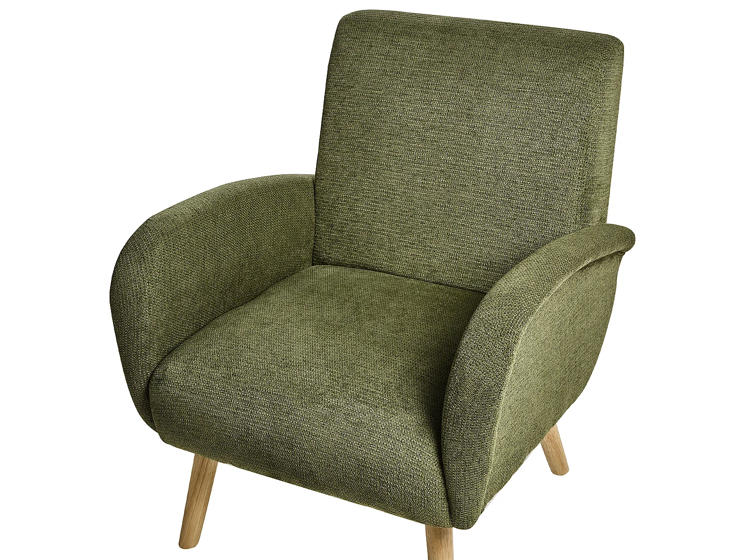 Armchair PLASSEN Fabric Green