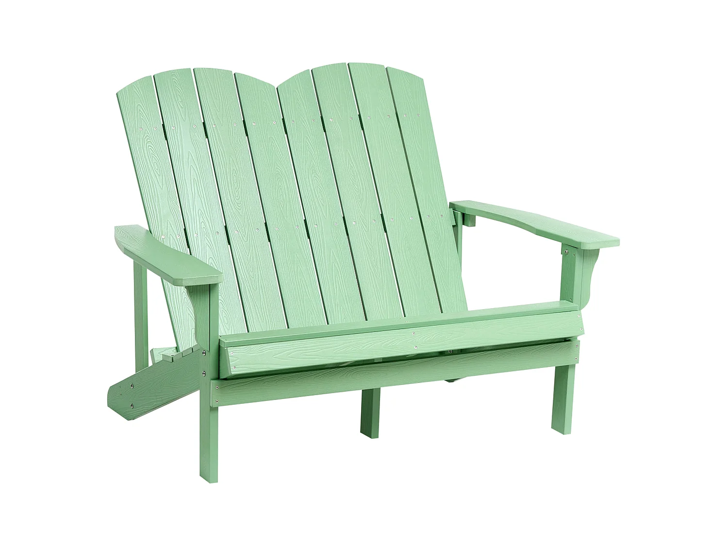 Banc de jardin ADIRONDACK 125 cm Vert clair