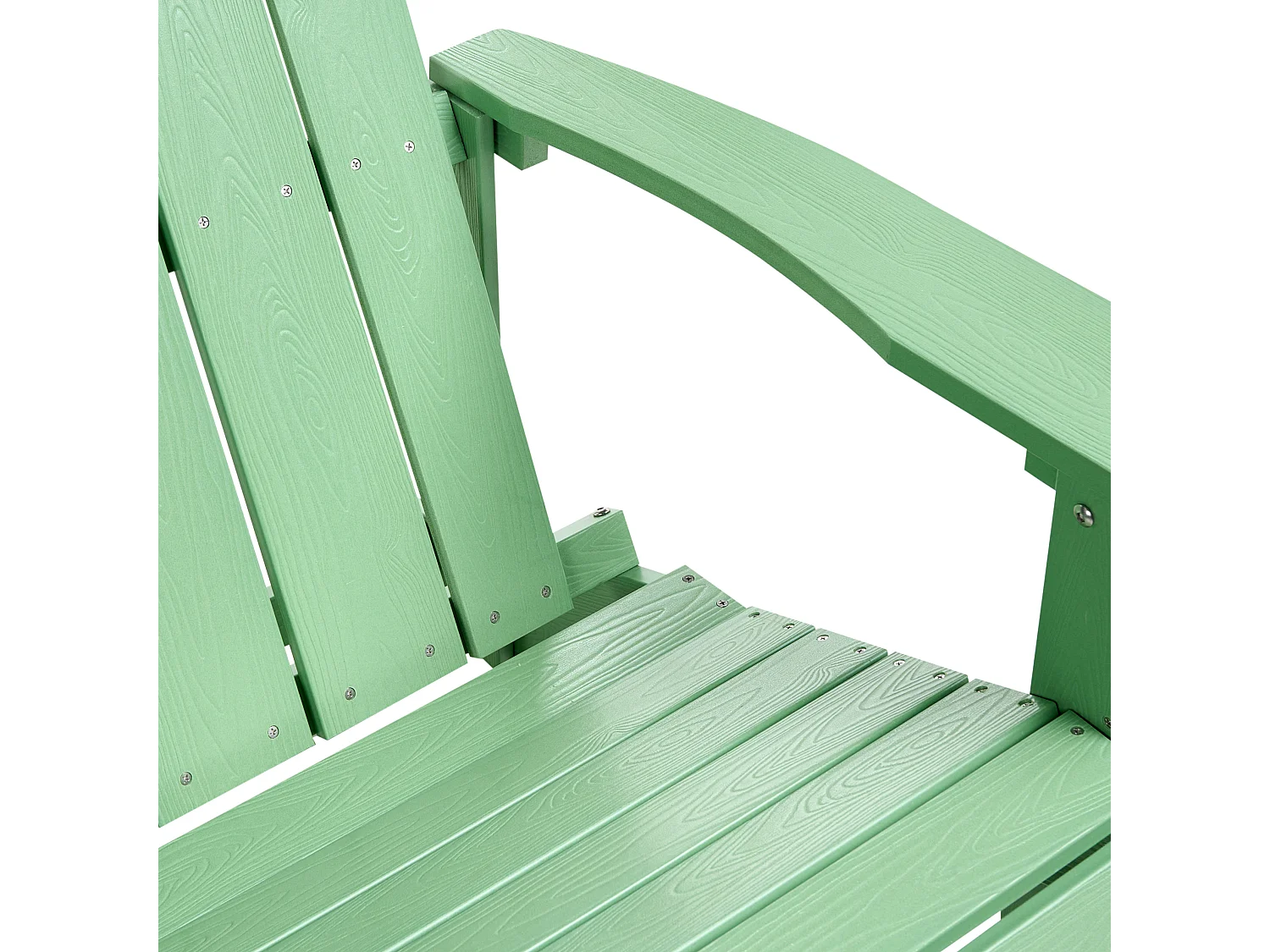 Banc de jardin ADIRONDACK 125 cm Vert clair