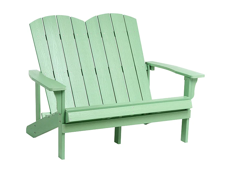Banc de jardin ADIRONDACK 125 cm Vert clair