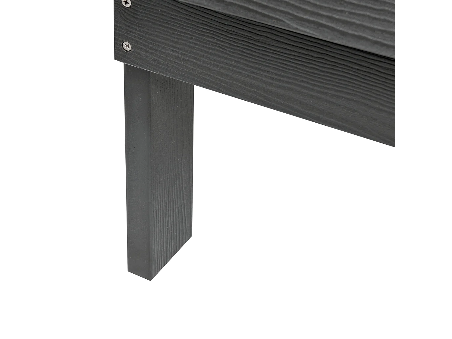 Banc de jardin ADIRONDACK 125 cm Gris foncé