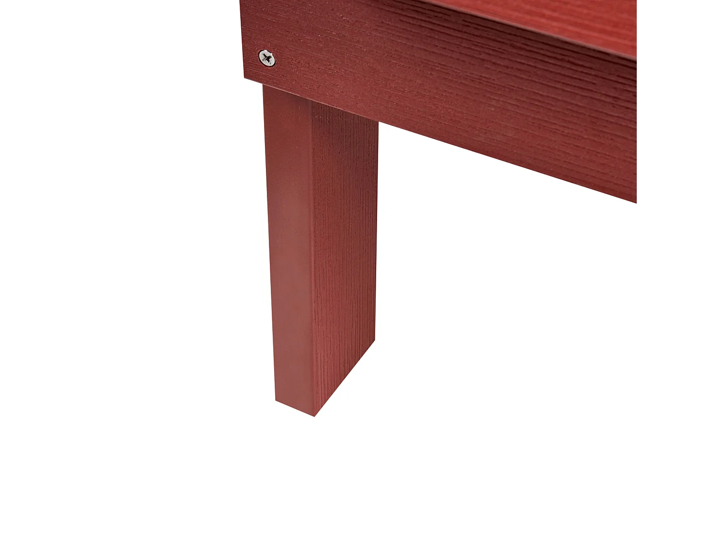 Banc de jardin ADIRONDACK 125 cm Rouge