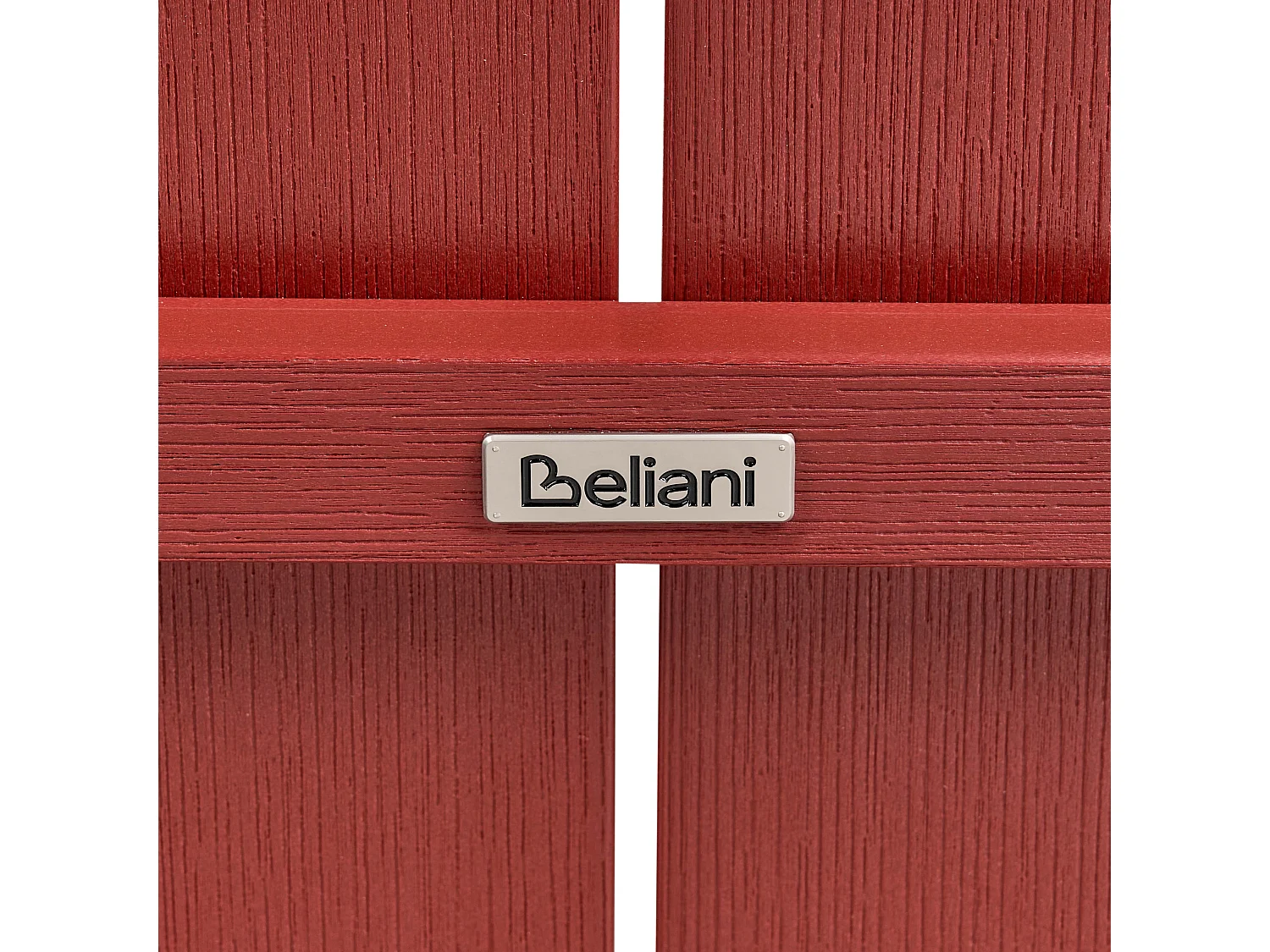 Banc de jardin ADIRONDACK 125 cm Rouge