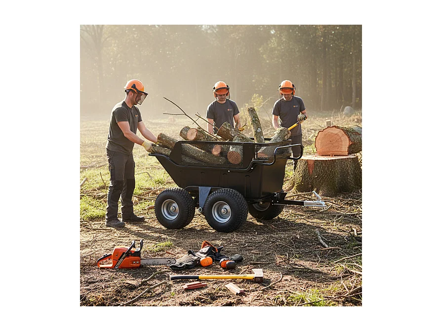 ATV Trailer met Kantelfunctie - 4 Wielen