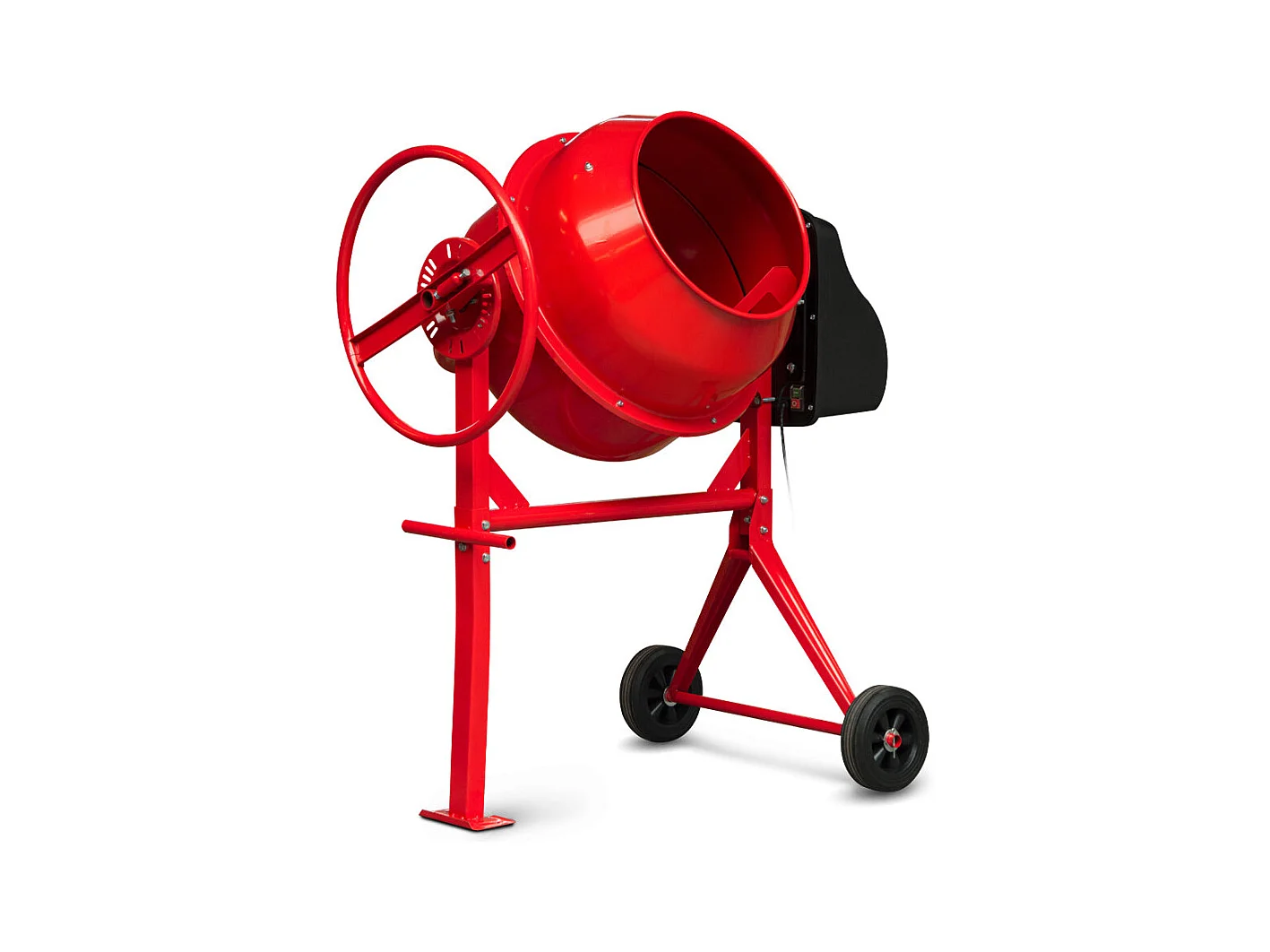 Betonmolen 160 L 650 W - versterkt stalen frame - op wielen