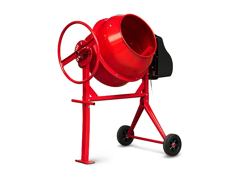 Bétonnière 160 L 650 W – cadre acier renforcé – sur roues