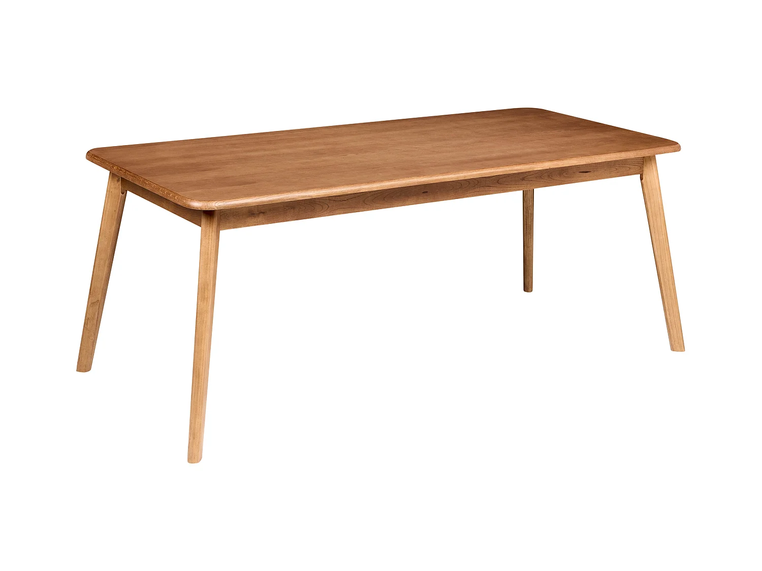 Table de repas KEHO Chêne foncé 200 cm 90 cm