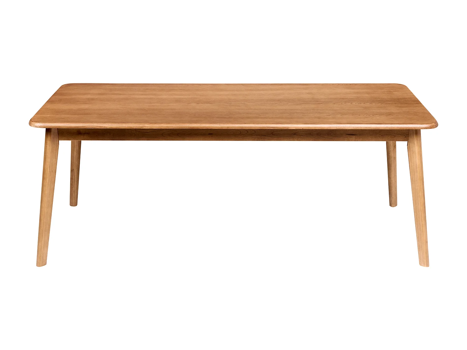 Table de repas KEHO Chêne foncé 200 cm 90 cm