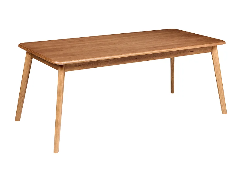 Table de repas KEHO Chêne foncé 200 cm 90 cm