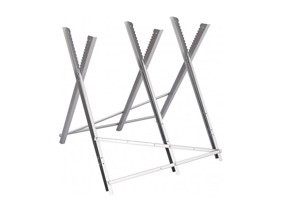 Holzständer für Holzscheite 80cm, max. 150kg - 3 Winkelpositionen - Elem Garden Technic