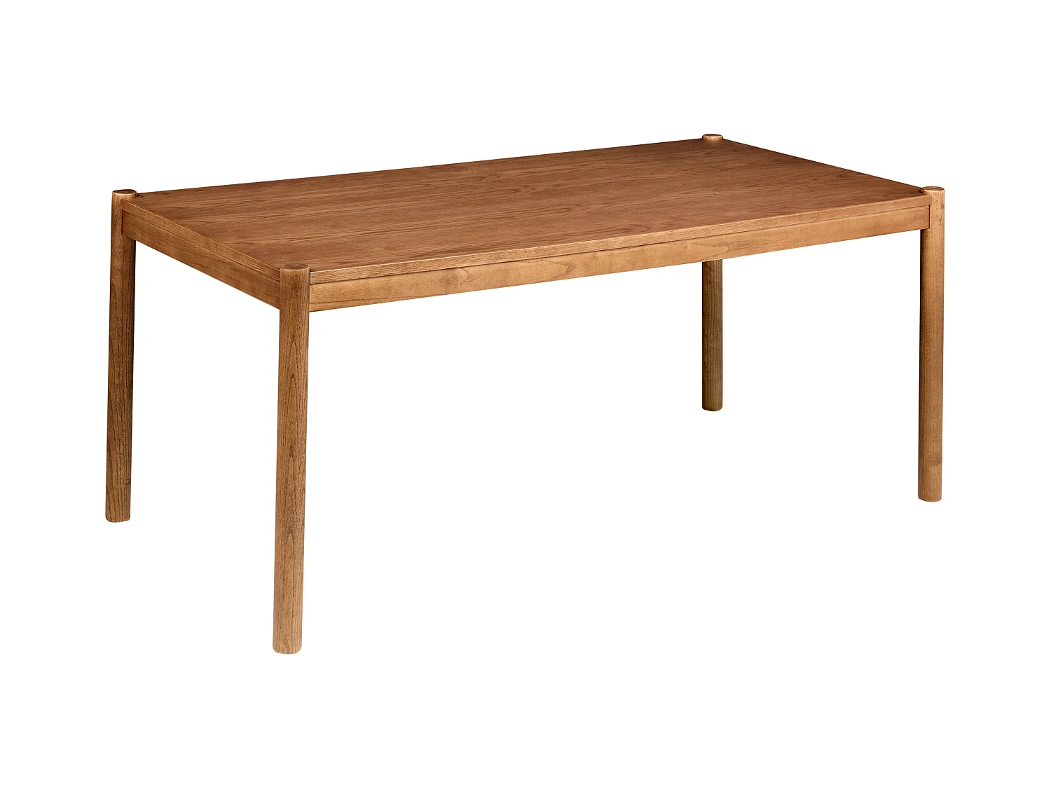 Table de repas FONDIS Chêne foncé 180 cm 80 cm