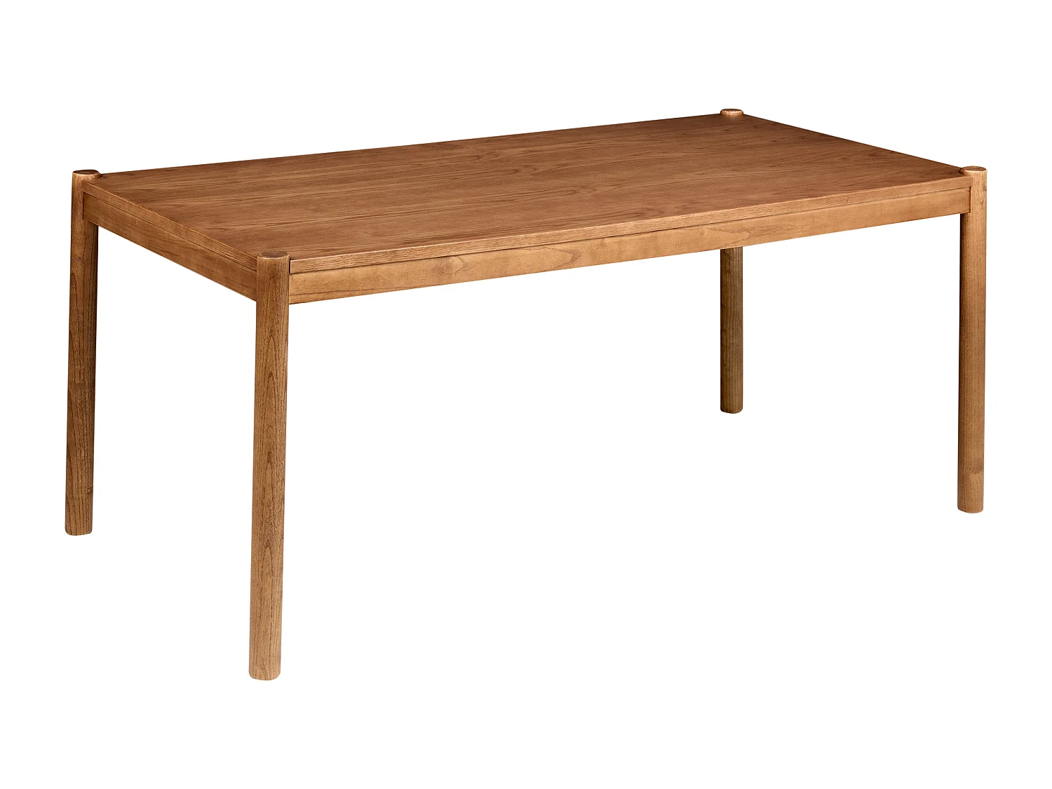 Table de repas FONDIS Chêne foncé 180 cm 80 cm