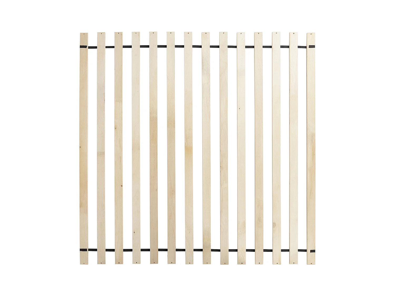 Bed Rattan BOUSSICOURT 180 x 200 cm (EU Super King) Light Brown