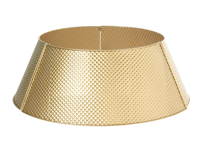 Jupe de sapin de Noël LAPUA Métal Doré 64 cm