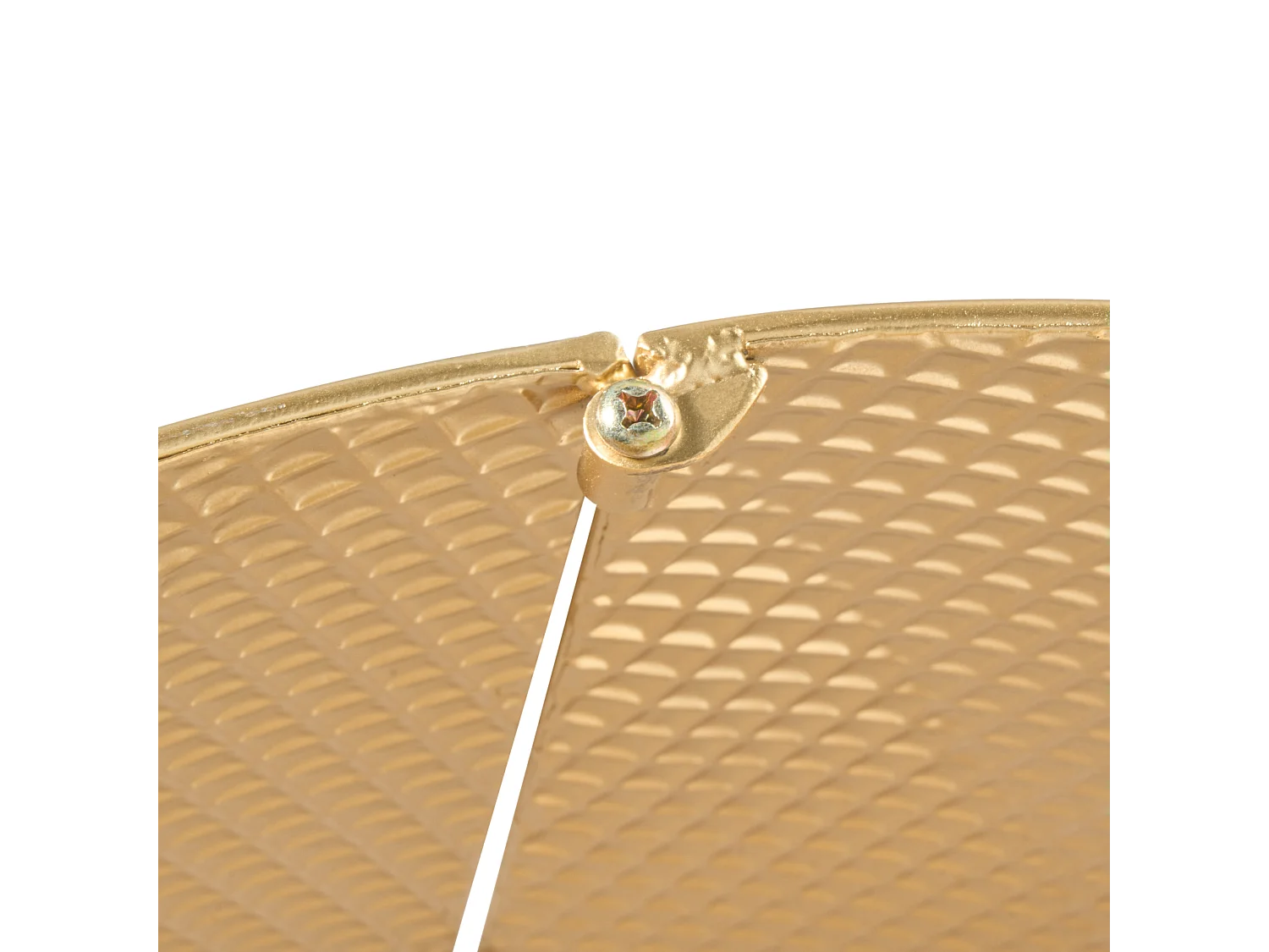 Jupe de sapin de Noël LAPUA Métal Doré 64 cm