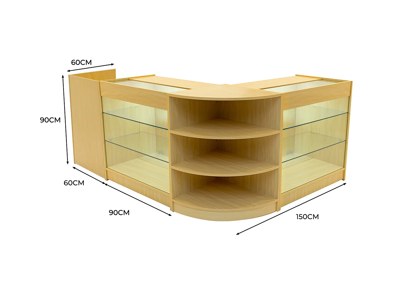 Astro Set Banconi LED LM60, TB60 & 2 x K900 – Acero