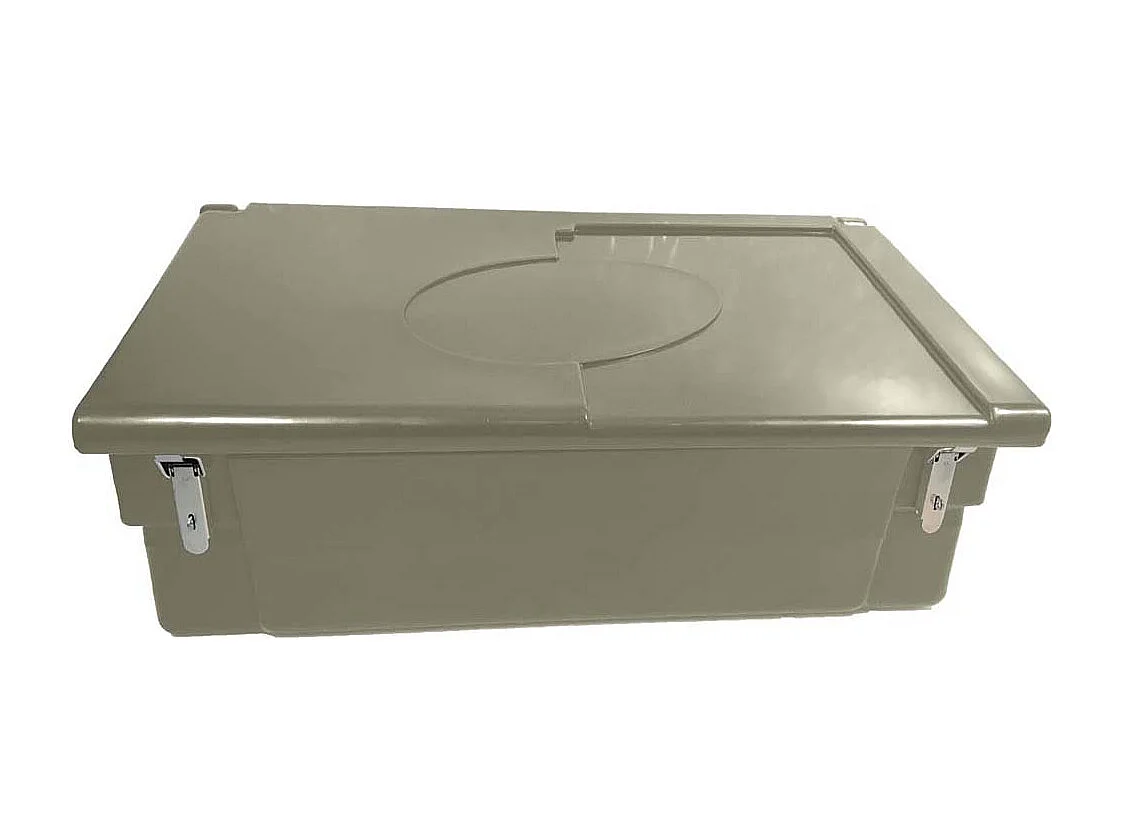 Coffre De Jardin 100l Avec Grenouillères Cadenassables