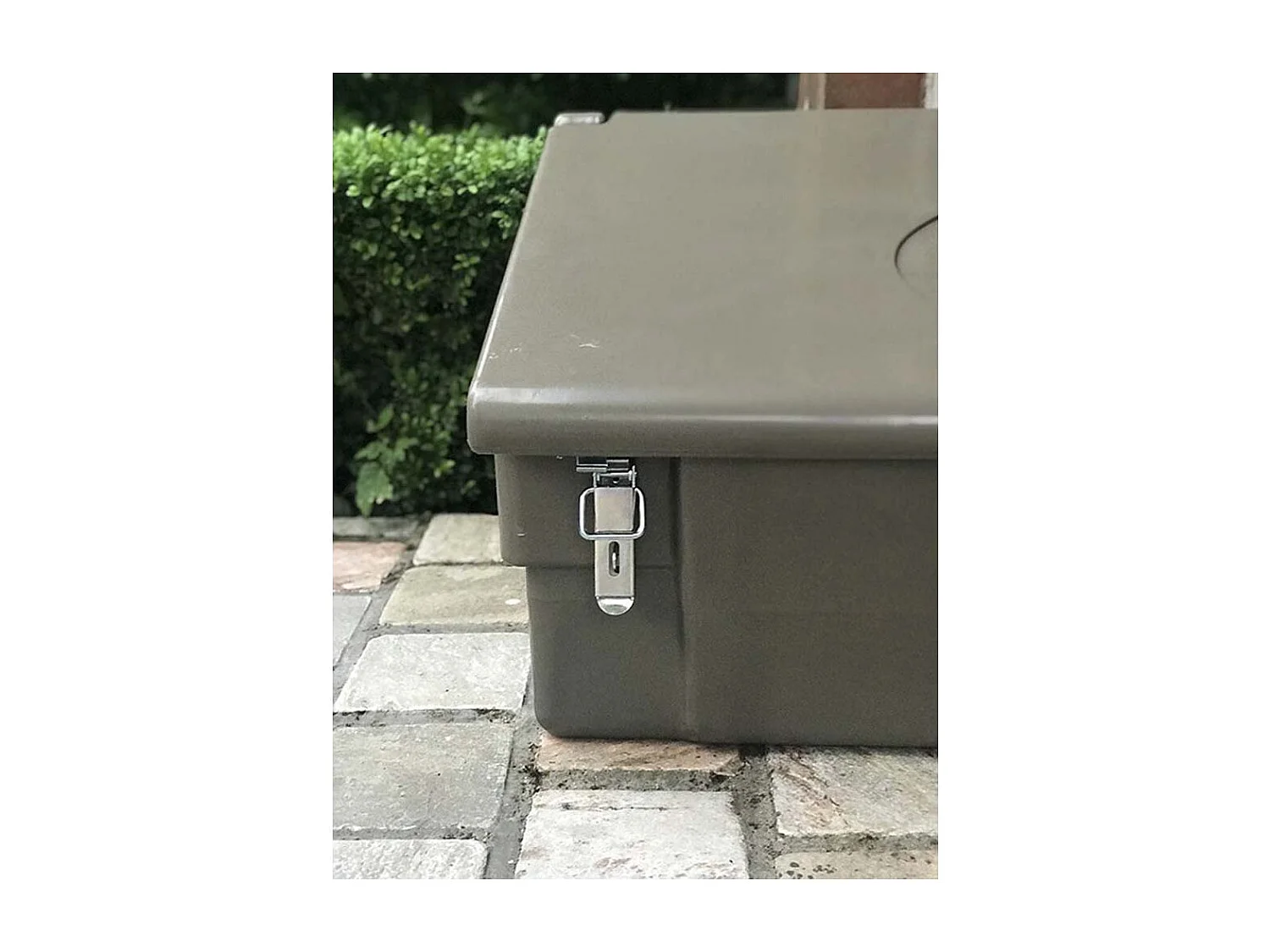 Coffre De Jardin 100l Avec Grenouillères Cadenassables