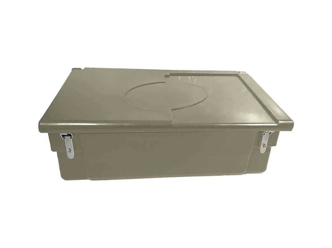 Coffre De Jardin 100l Avec Grenouillères Cadenassables