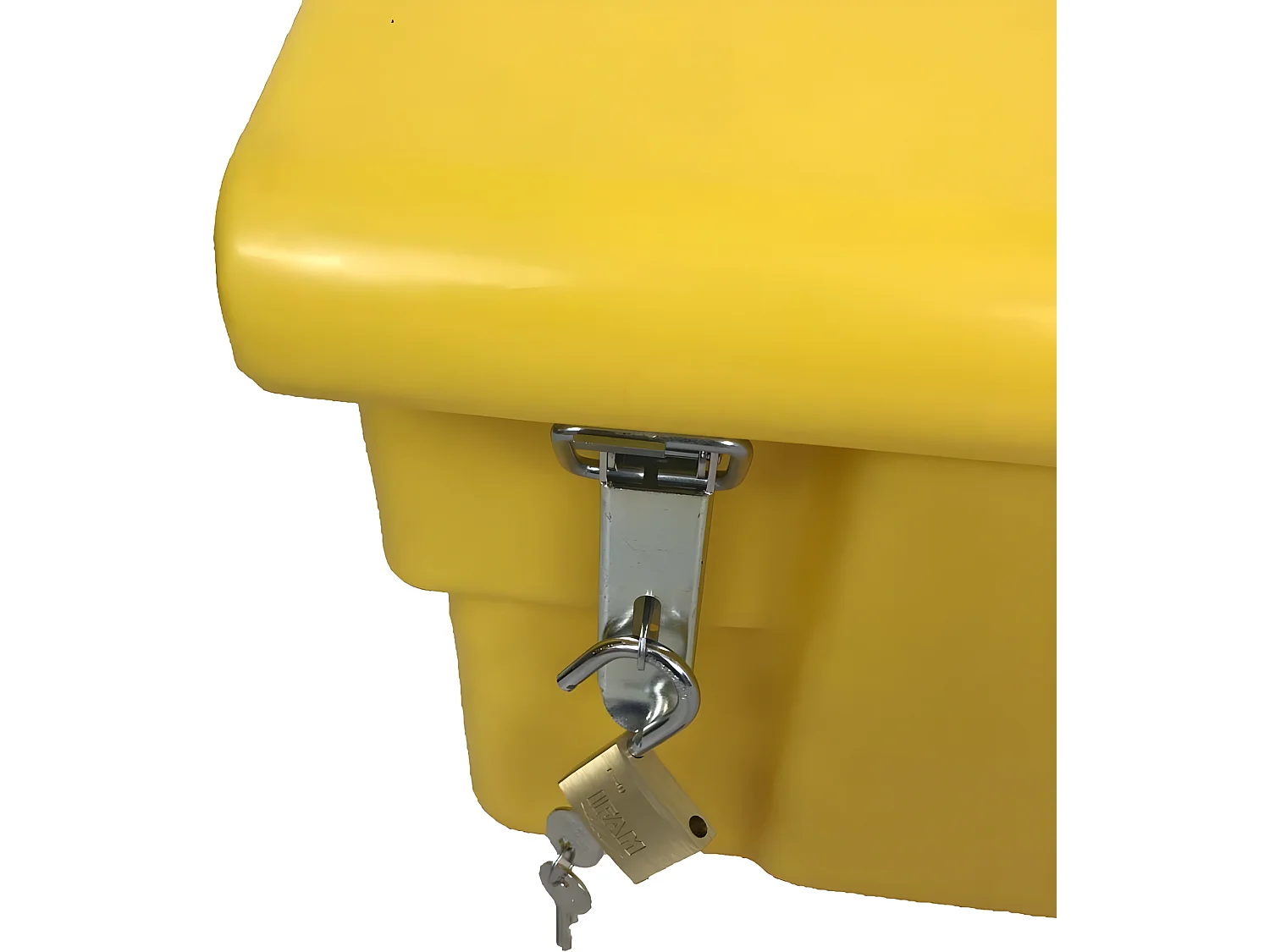 Coffre De Jardin 100l Avec Grenouillères Et Cadenas