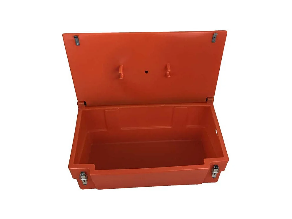 Coffre De Jardin 100l Avec Grenouillères Et Cadenas