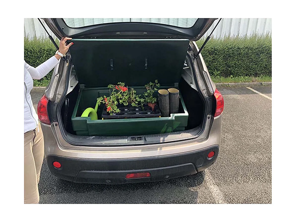 Coffre De Jardin 100l Avec Grenouillères Et Cadenas