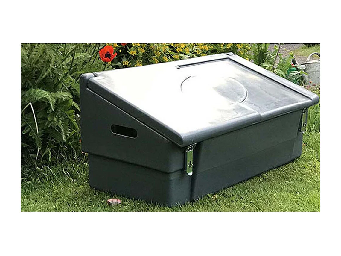 Coffre De Jardin 100l Avec Grenouillères Cadenassables