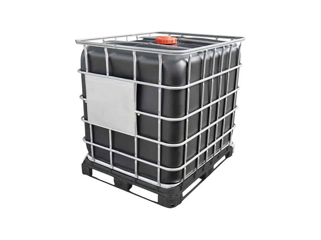 Cuve De Stockage 1000l Ibc Poche Rénovée Grillage Opaque Noire