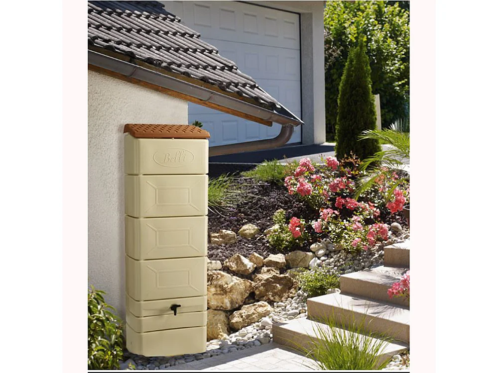 Récupérateur D'eau Mural 300l Avec Couvercle