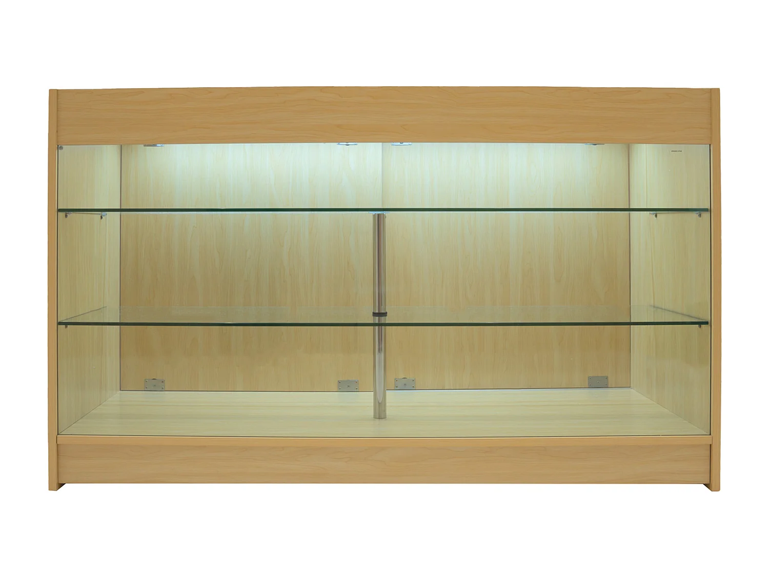 Conjunto de BalcÃµes Comerciais com Luz LED "ASTRO" LM60 + 2xK1500 + TB60 â€“ cor Maple