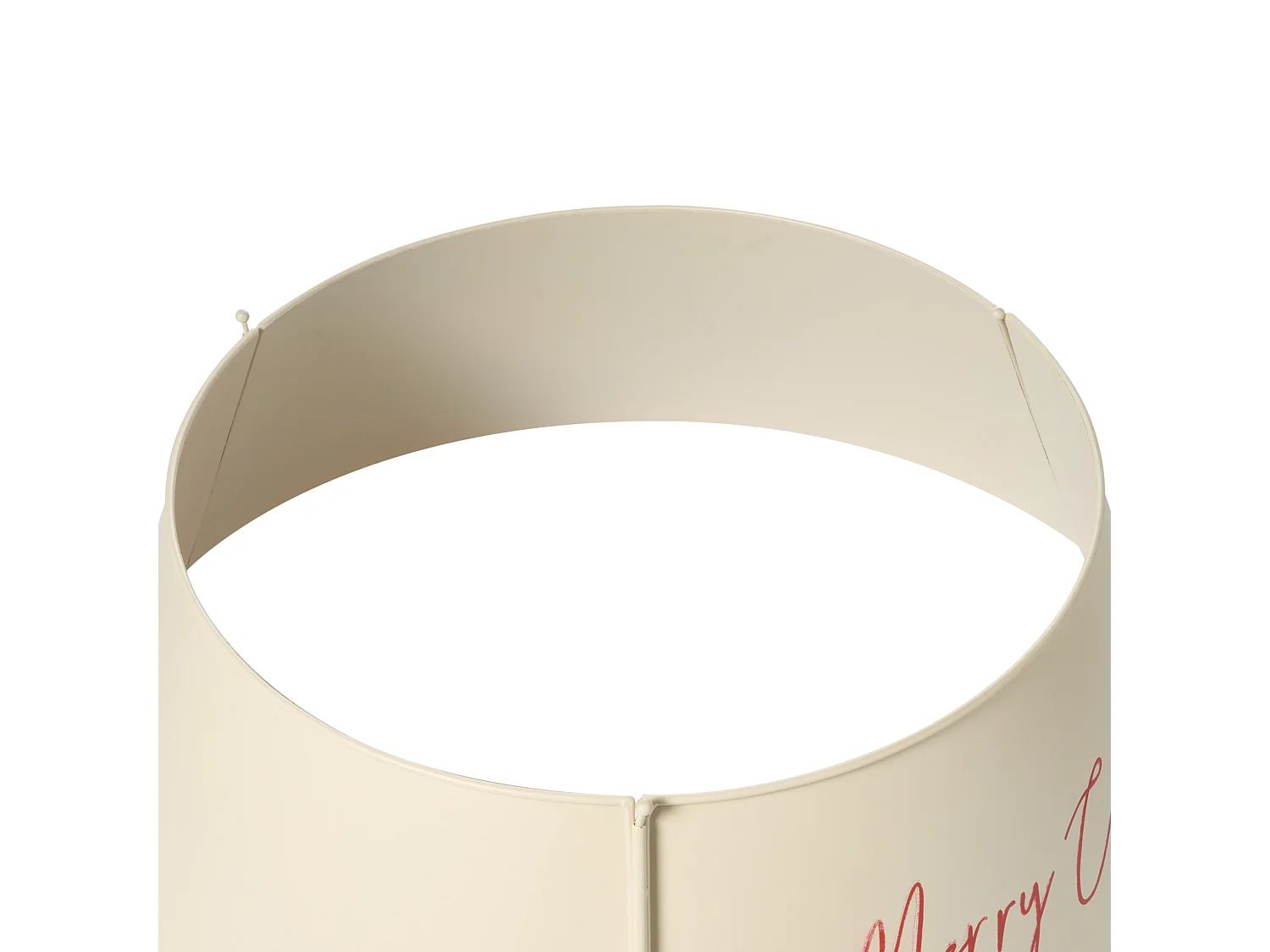 Jupe de sapin de Noël IMATRA Métal Beige 65 cm