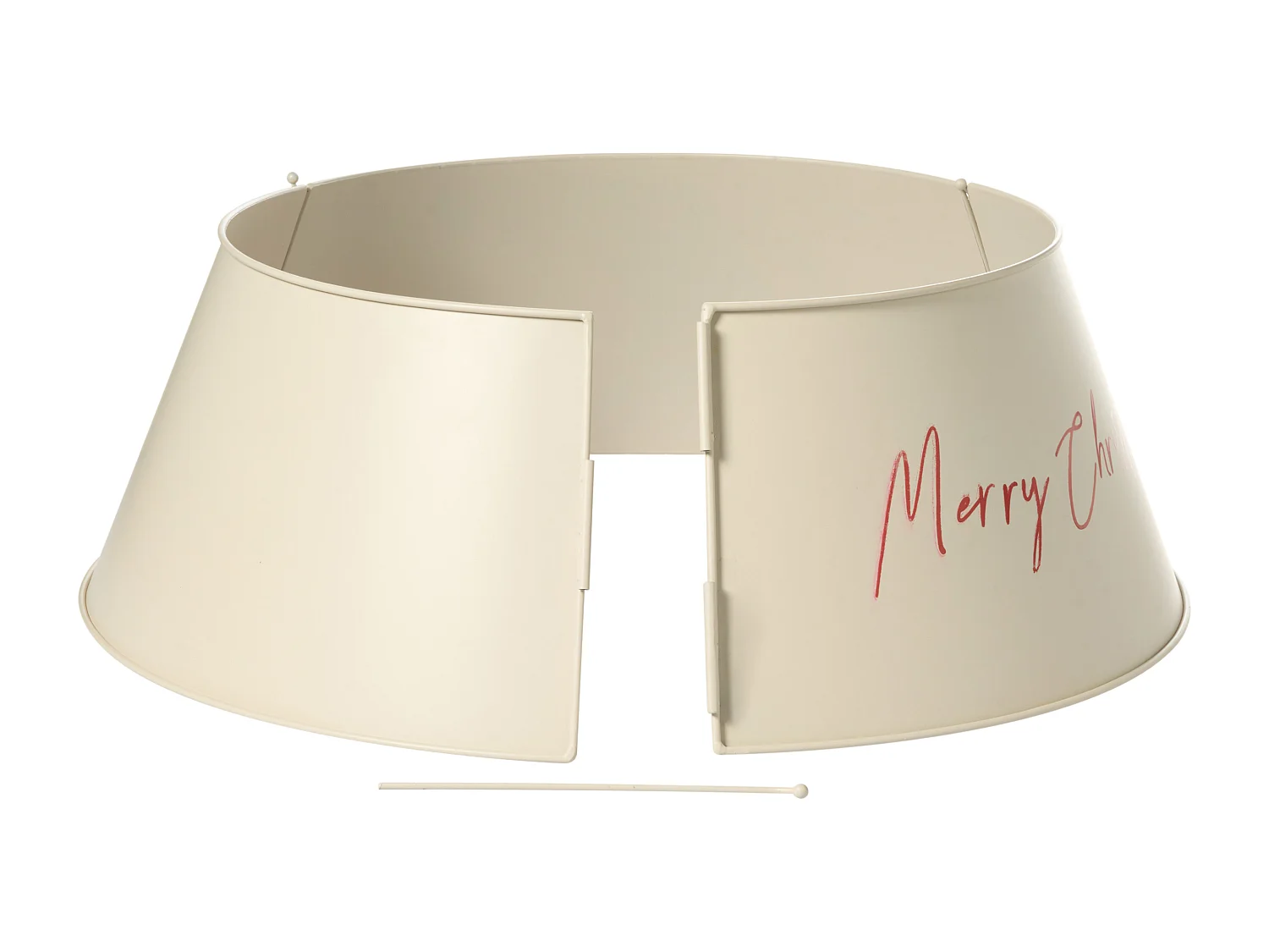 Jupe de sapin de Noël IMATRA Métal Beige 65 cm