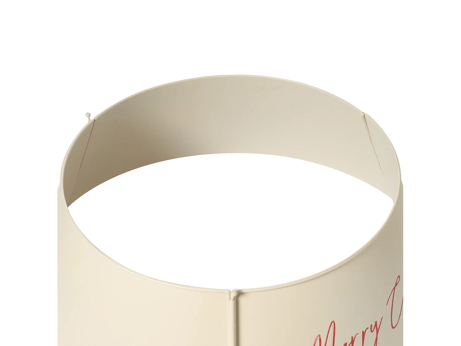 Jupe de sapin de Noël IMATRA Métal Beige 65 cm