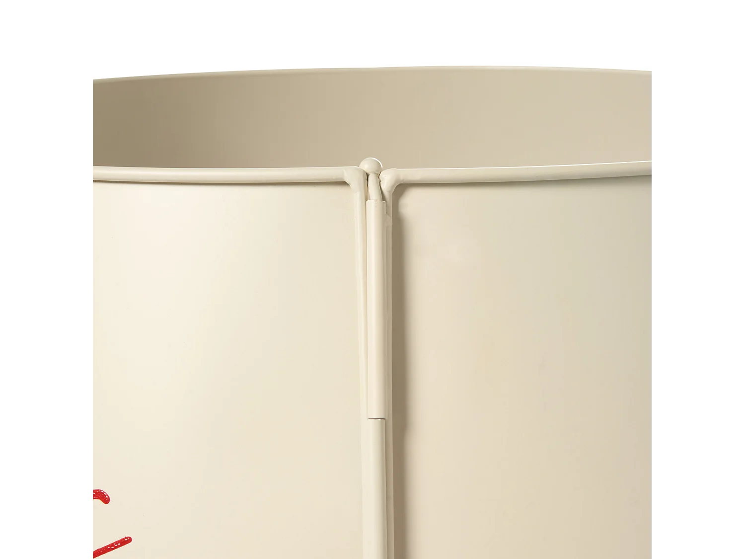 Jupe de sapin de Noël IMATRA Métal Beige 65 cm