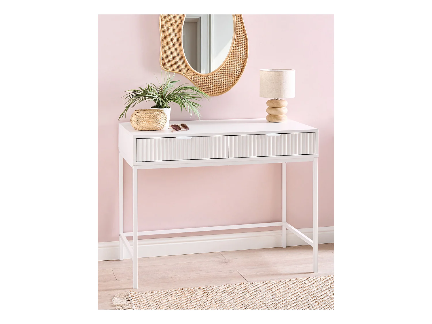 Console ADELAIDE Blanc