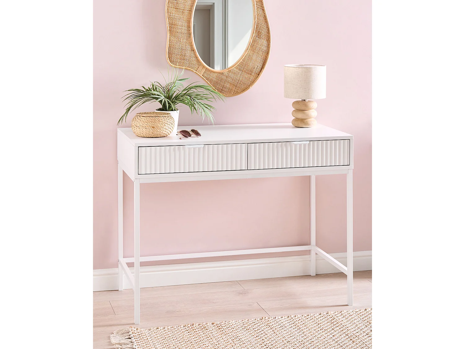 Console ADELAIDE Blanc