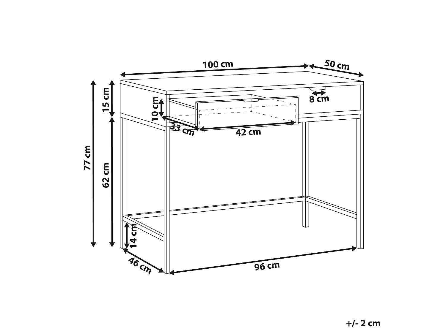 Console Table ADELAIDE White