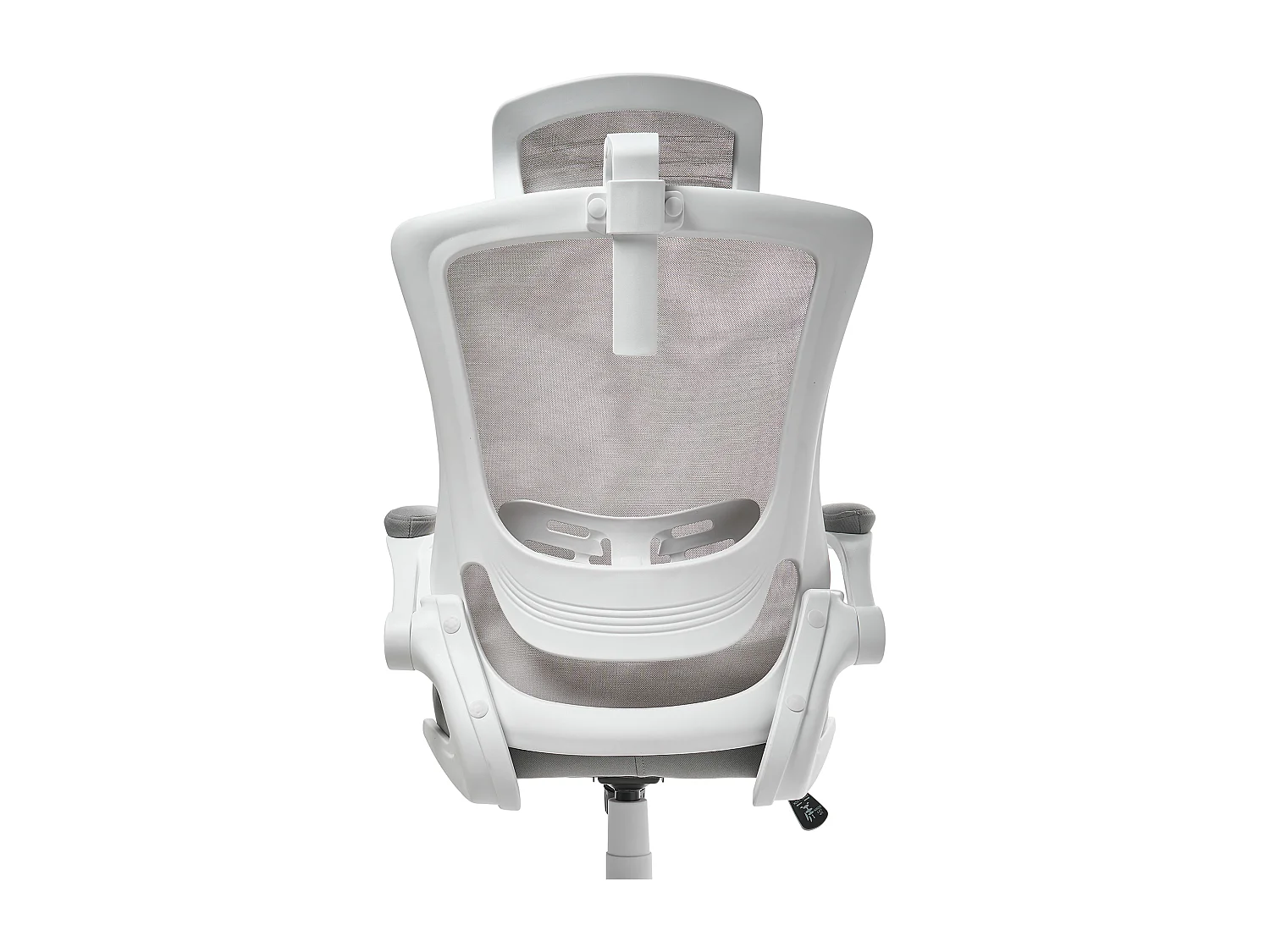 Chaise de bureau PALADIN Tissu Gris clair