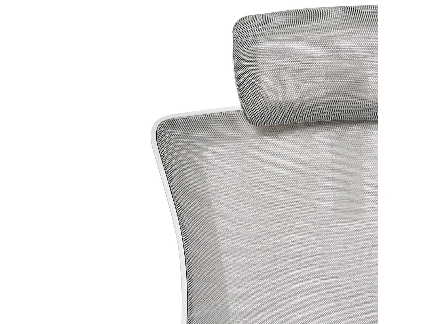 Chaise de bureau PALADIN Tissu Gris clair