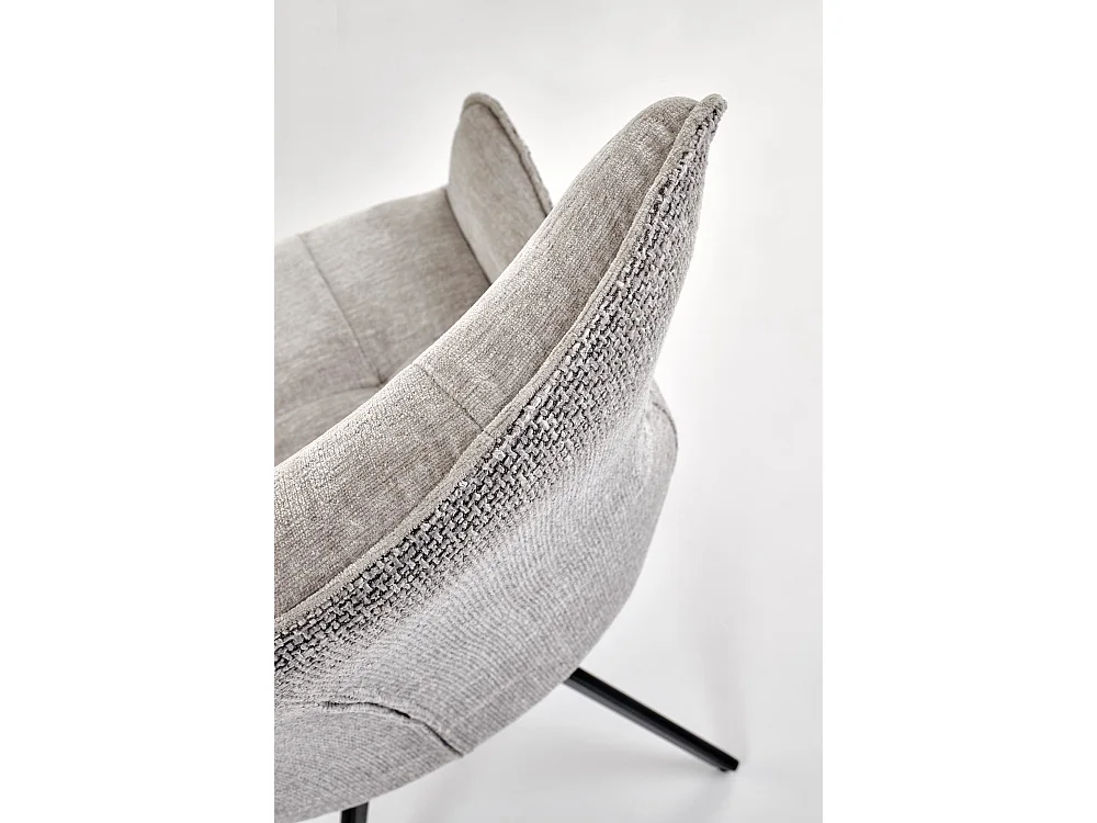 Chaise K573/Fonction pivotante/Revêtement tissu et métal/Beige