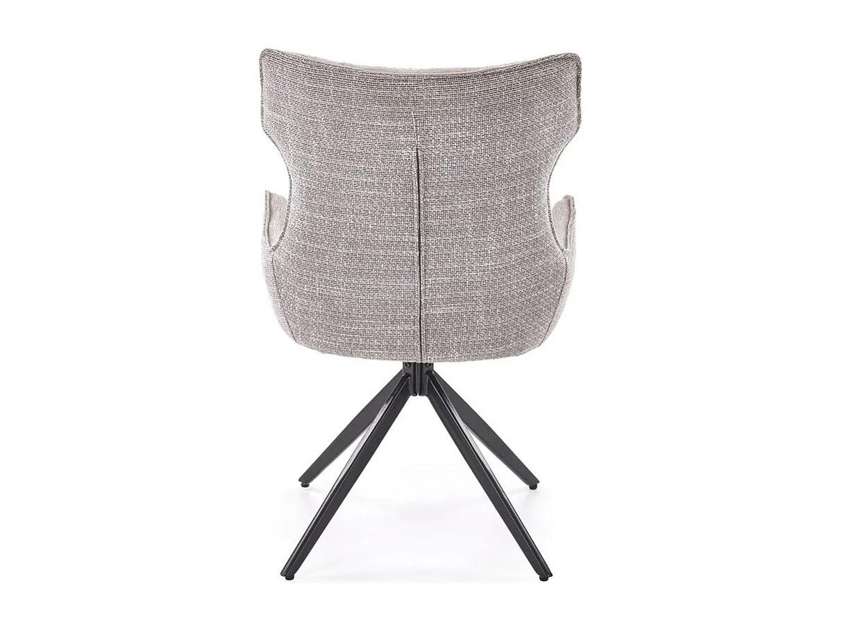 Chaise K573/Fonction pivotante/Revêtement tissu et métal/Beige