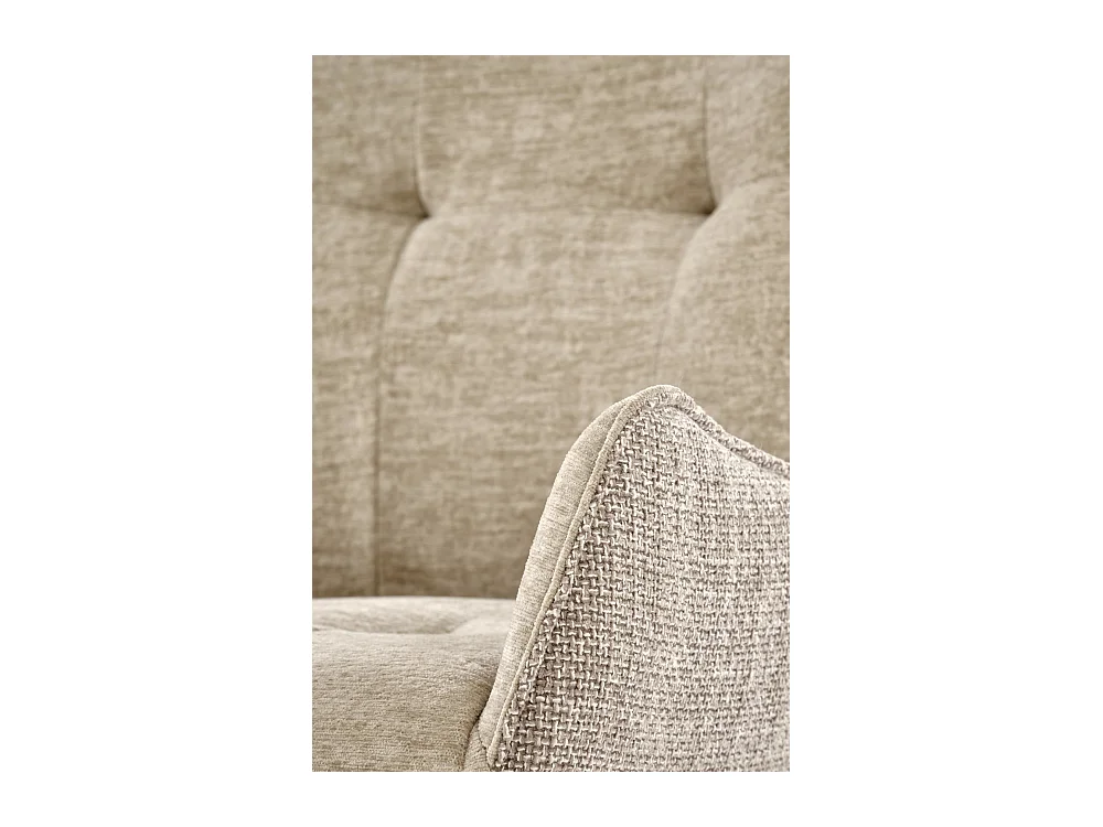 Chaise K573/Fonction pivotante/Revêtement tissu et métal/Beige