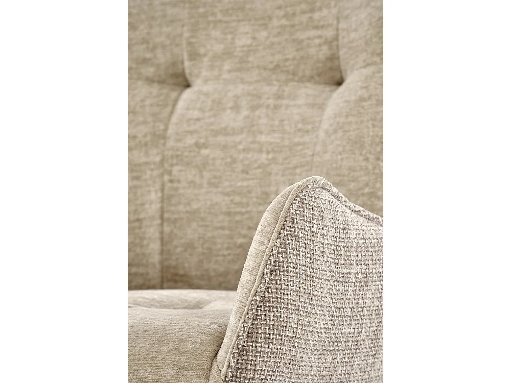 Chaise K573/Fonction pivotante/Revêtement tissu et métal/Beige